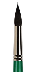 Кисть имитация белки круглая №18, 1 шт, короткая ручка, Vista-Artista 90211-18