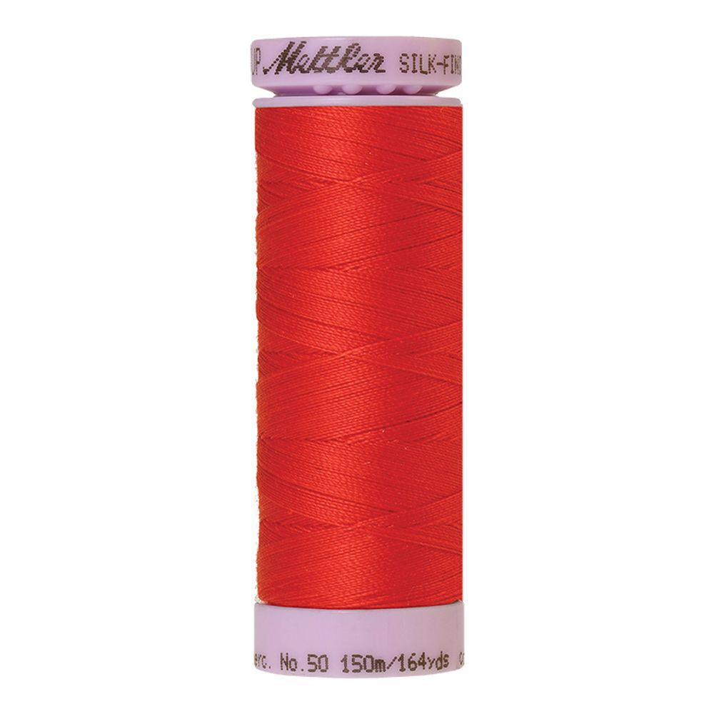 Нитки хлопковые отделочные Mettler Silk-Finish Cotton 40, 150 м, 0790, 5 шт