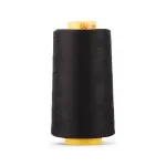 Нитка универсальная Gutermann Mara 120/2, 5000 м, 700185, _000 черный, 1 катушка