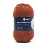 Пряжа Astra Premium (Астра Премиум) Эвридика / уп.3 мот. по 100 г, 200 м, 19 терракотовый