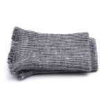 Манжеты трикотажные 6.5х9.5 см, 1 пара, тонкие, 161/м св.маренго