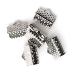 Концевик для ленты, 10 мм, 6 штук, Astra&Craft (никель) 4AR2030