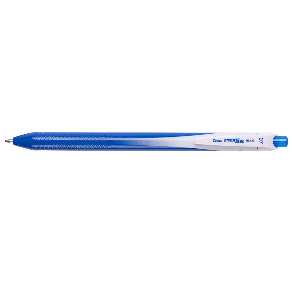 Ручка гелевая автоматическая Energel, одноразовая 0.7 мм, 12 шт, BL437-C, Pentel