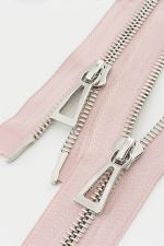 Молния трактор Т5 (5 мм) 2 зам., разъем., 110 см, никель, цв. D274 пыльная роза, MaxZipper Premium, 1 шт /TOS/