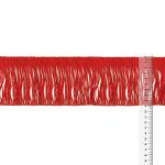 Бахрома отделочная 90.0 мм / 25 метров, 270 красный, Gamma 117