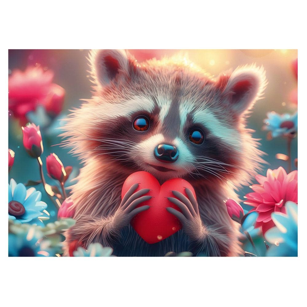 Пазл 120 элементов, PZL-120/09 Енотик с любовью, Фрея