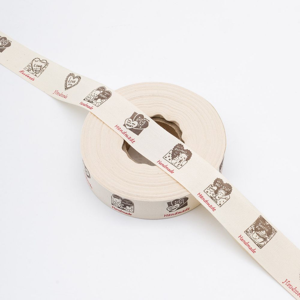 Лента декоративная х/б 25.0 мм / 25±1 метров, (2), 3448(17)(18)