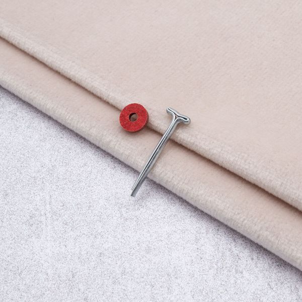 Набор креплений фибра № 6 для игрушек, упак.: 10 дисков 6 мм, 5 Т-образных шплинтов 1,6 см, 23530