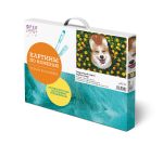 Картина по номерам Фрея, Радостный корги, 40х30 см