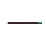 Карандаш цветной заточенный, 6 шт, 612 Зеленый (Green), Vista-Artista VFCP