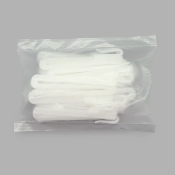 Крючки шторные для карниза 70 мм, регулировочные, 50 шт