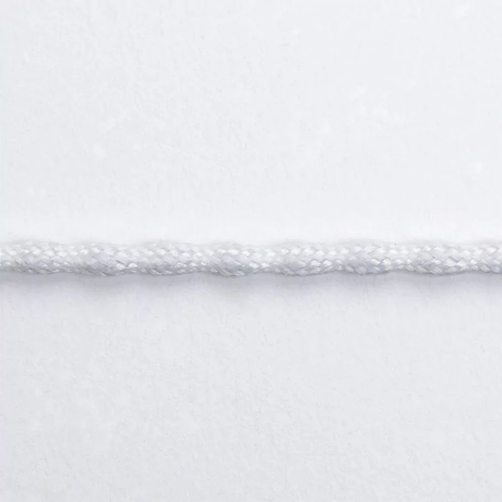 Шнур-утяжелитель для штор 2.2 мм / 100 метров, 14 г/м, белый