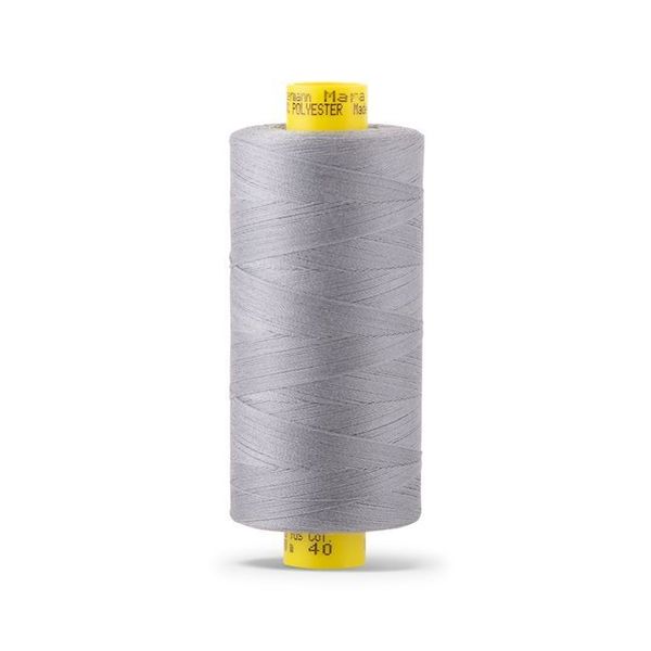 Нитка универсальная Gutermann Mara 120/2, 1000 м, 700207, 040 пепельно-серый, 1 катушка