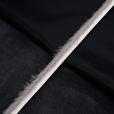 Кант декоративный Синель 10 мм / 45 метров, серый, 3AR3045