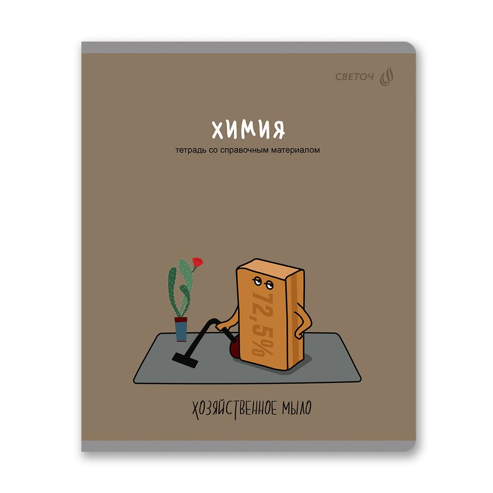 Комплект тетрадей со справочными материалами Большая перемена, выбор.лак, A5 48 л. 12 шт на скобе 65 г/м², белизна 100% 1 шт клетка/линия, 01884 12 предметов, Светоч Т295