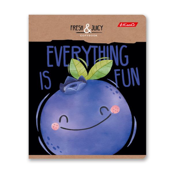 Тетрадь ученическая общая, A5+ 48 л. на скобе 65 г/м², белизна 100%, 10 шт, клетка в термоусадочной пленке, 000748 Самый вкусный, Светоч 48ТЕТк-001