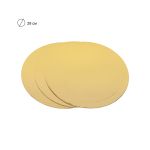 Подложки под торт 28 см, 2.5 мм, 3 шт, золото, S-Chief PDC-0015