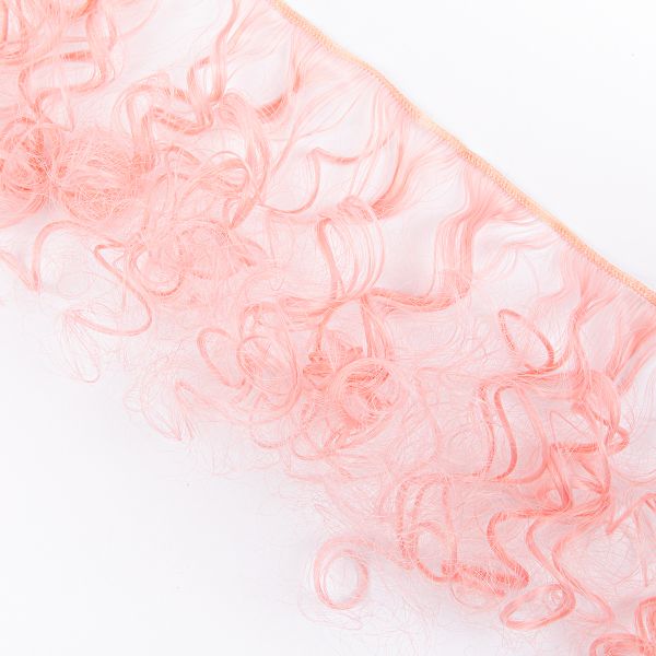 Трессы для кукол 15 см, 100 см, 27 г, 30 св.розовый, HobbyBe HAR-9