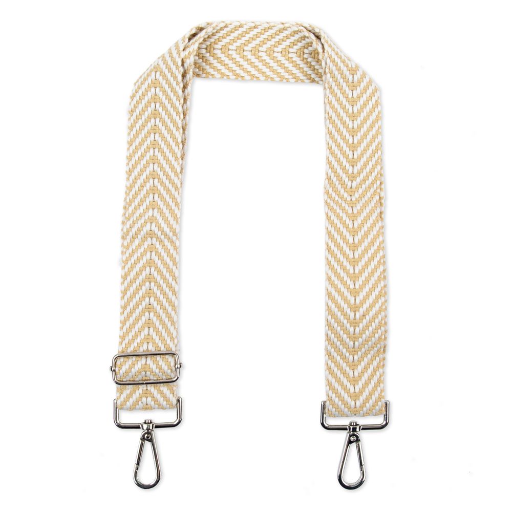 Ручка для сумки 135 см, полиэстер, 1 шт, №08 бежевый, Gamma HA1-3