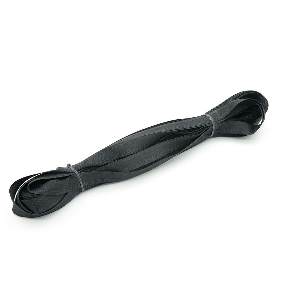 Тесьма брючная 15 мм, С790 (005 черный), 25 м