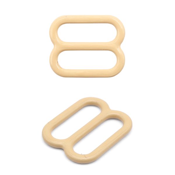 Рамки-регуляторы для бюстгальтера металл 10.0 мм, 20 шт, C180 телесный, ГВ1008