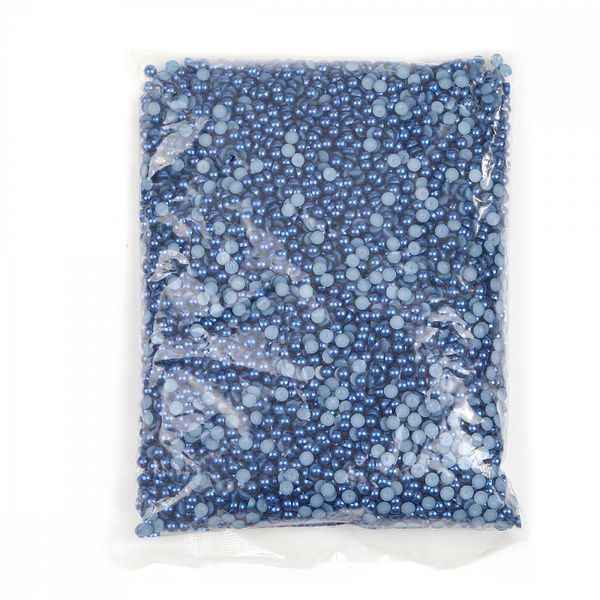 Полужемчужины перламутр Круг, 1906-33, 10мм цв.А33 синий, 500г