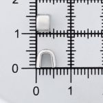 Ограничитель верхний для металлической молнии Т8 (никель), 0298-0360, 100 шт