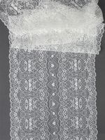 Кружево бельевое эластичное 185 мм / 2.7 м, 6185, цв.004 белый, Kruzhevo