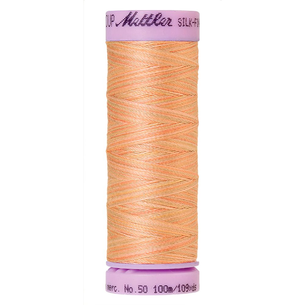 Нитки хлопковые отделочные Mettler Silk-Finish multi Cotton 50, 100 м, 9857, 5 катушек