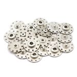 Кнопка пришивная металл ⌀25.0 мм, металл, S, уп.10 шт