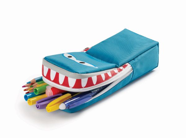 Пенал школьный Gnam 1 отделение на молнии, без наполнения 23280, 23280/10 (синий), Carioca