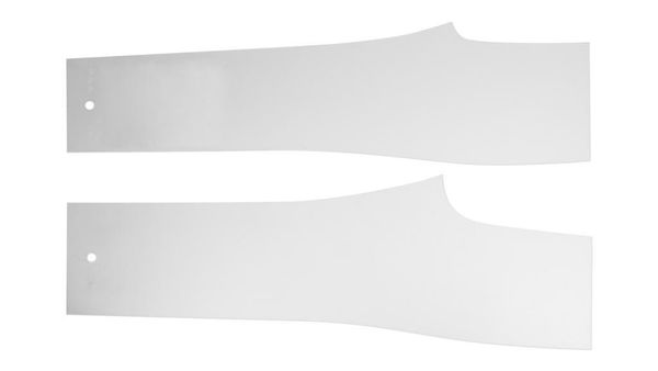 Выкройка женские брюки (лекало) размер 42 рост 152, ЛББ-42, 1 шт