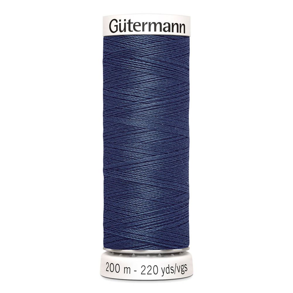 Нитки универсальные Gutermann Sew-all 100 (200 метров), 5 кат. | 593 т.зелено-синий