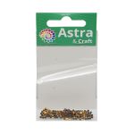 Стразы термоклеевые, 2 мм, ss6, 150 шт/упак (110 золотой)