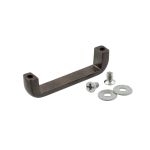 Ручкодержатель металл Gamma GH 12/30 8х38 мм, 5 шт, 06 черн.никель