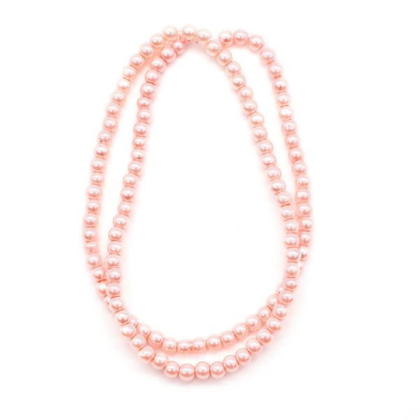 Бусины стекло ⌀4 мм, нить длина 40 см, Астра (SB-10), 5 шт