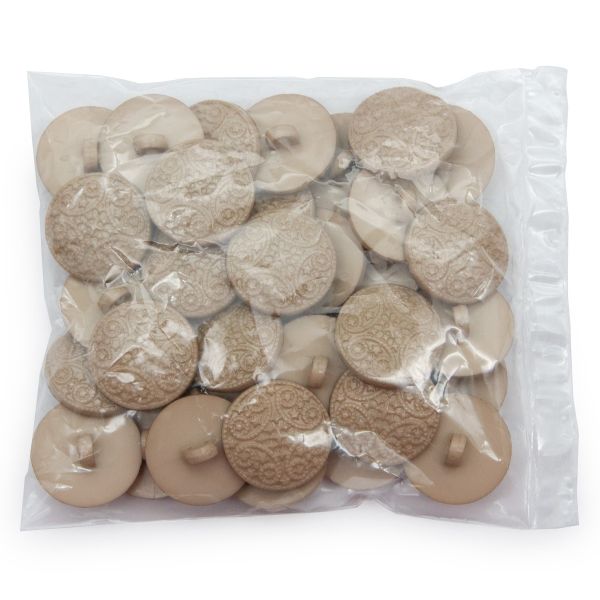 Пуговицы на ножке 22 мм (298 бежевый), 36 шт