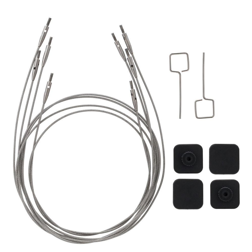 Набор съемных спиц Knit Pro Mindful Petite Midi, 10 и 13см, 8пар(2-2,75мм), нерж. Сталь