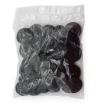 Пуговицы на ножке 22 мм (310 черный), 36 шт, S090242