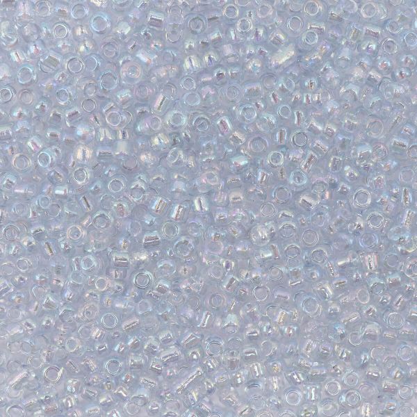 Бисер Astra&Craft 11/0 (2.1 мм), 200 г (10х20 г), цв. 172А серый/прозрачный, радужный