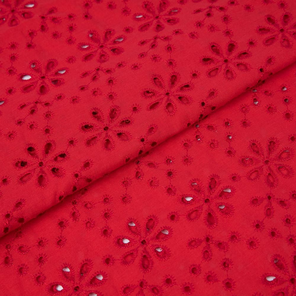 Ткань шитьё (прошва) 285 г/м², 140 см / 10 метров, 18-1750 мажента, Gamma YFAS-3670