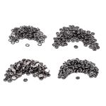 Кнопка рубашечная (джерси) закрытая ⌀9.5 мм, ≈144 шт, МЕТАЛЛ, чер.никель, NEW STAR