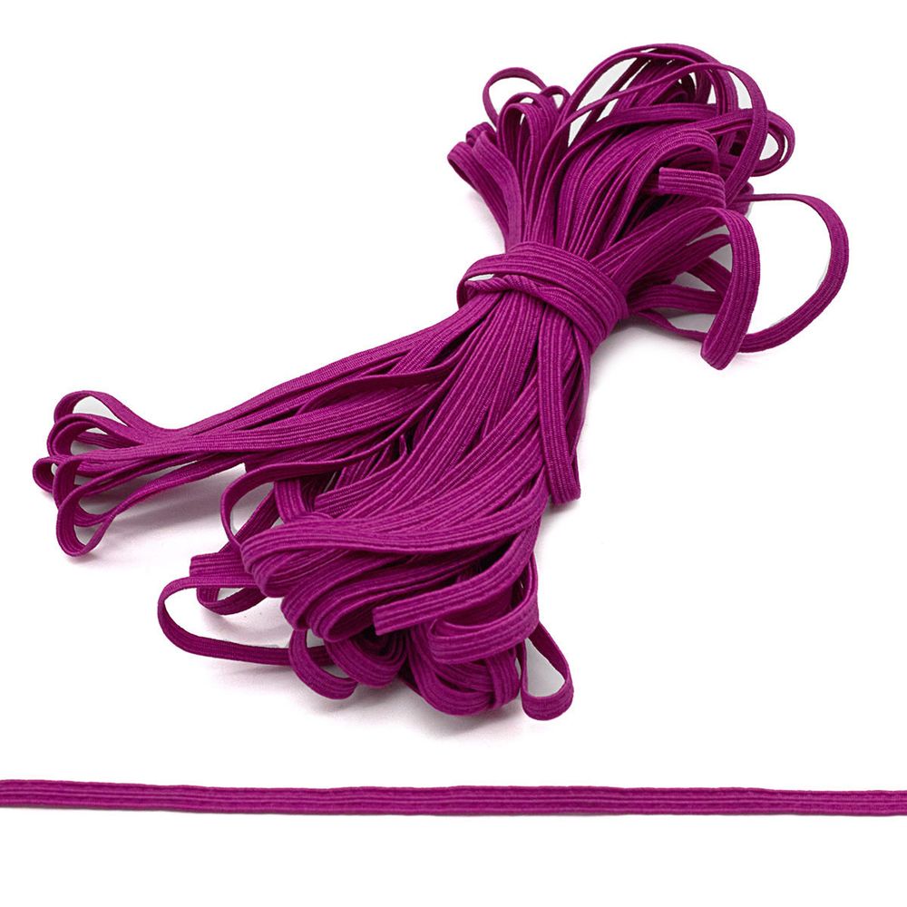 Резинка бельевая (стандартная) 4.0 мм / 10 метров, р.9074, ярко-розовый, С3560Г17