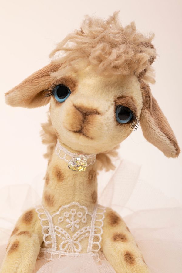 Ресницы для кукол и игрушек 20 см, реснички 8 мм, уп.20 шт, EYL-2, черный, HobbyBe EYL- 2