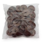 Пуговицы на ножке 22 мм (294 коричневый), 36 шт