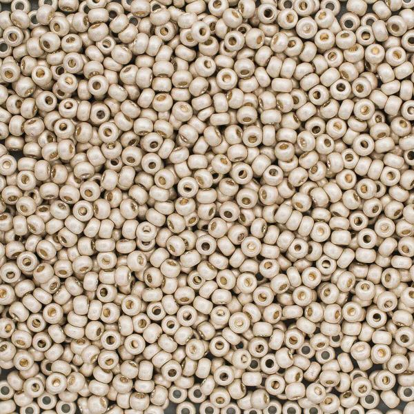 Бисер Preciosa металлик матовый 10/0 (2.3 мм), круг.отв., 500гр, 331-39001-10/0-18503