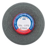 Нитки швейные Euron mH 40/2, 5000 ярд, 1372 серый бетон, 1 катушка