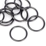 Кольца для купальника металл ⌀18.0 мм, черный никель, 018E.SW, 100 шт