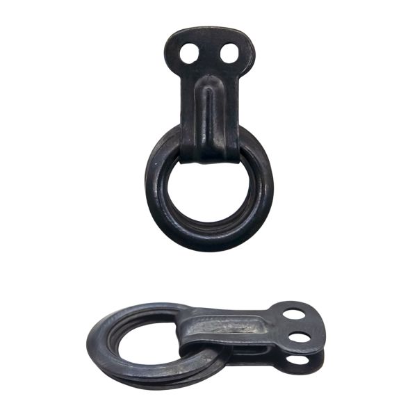 Кольцо ковровое ⌀15 мм, h25 мм, с подвеской (С21 оксид), С-21, с-39, 100 шт