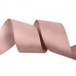 Лента репсовая (в рубчик) 50.0 мм / 22.8±1 метра, 813 пудровый, Magic4Hobby